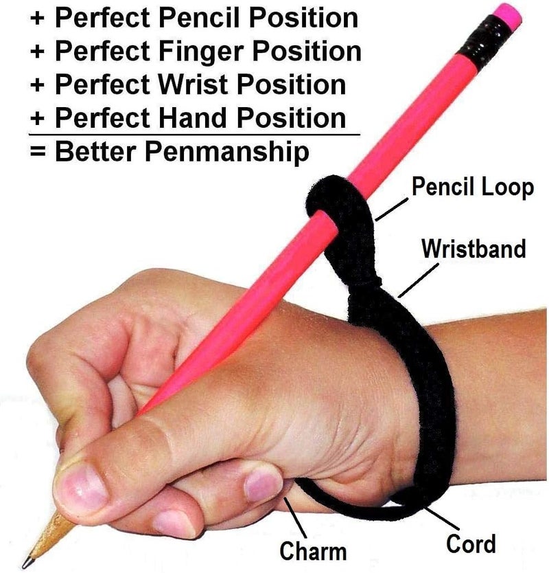HandiThings The Original OT Invented & Patented HandiWriter, Hand Made in The USA, Handwriting Aid for a Proper Tripod Grip, Finger Position & Better Penmanship. Great for All Kids Kindergarten Age & Up (4 Pack) - Image 3